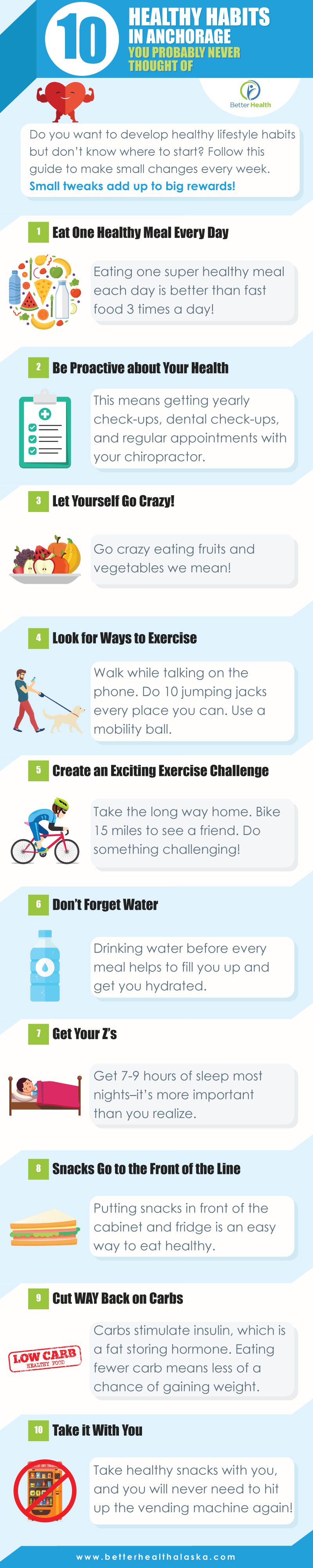 Ten ways to build healthy habits for working out