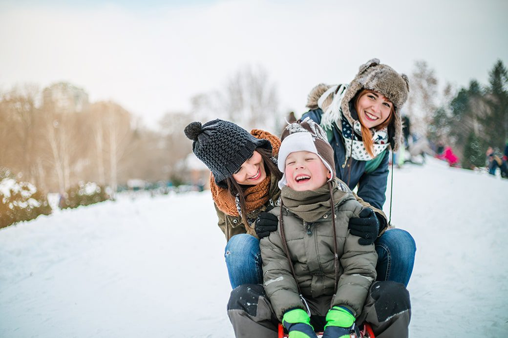 Take Short Steps for walking on ice