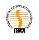 The logo of the International Chiropractic Association.