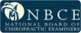 The logo of the National Board of Chiropractic Examiners.
