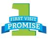 First visit promise logo.